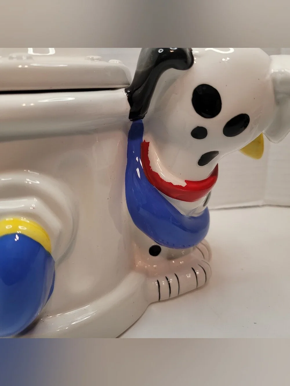 Rare HTF Collecible Sakura NY Disney 101 Dalmatians Figural Teapot Fire Hydrant